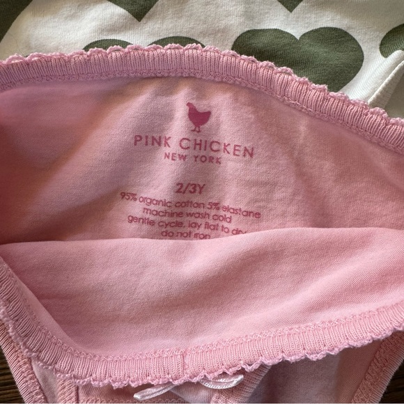 PINK CHICKEN - 3 BIKINI UNDIES ~ Sz 2-3T - Picture 3 of 8